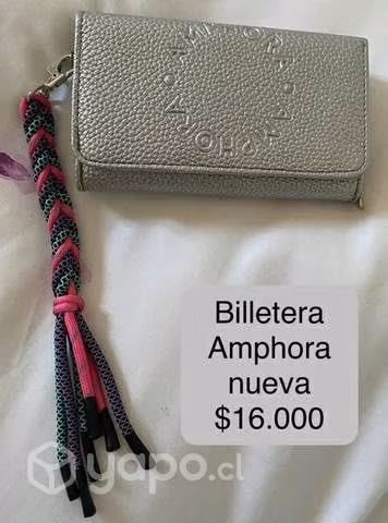 Billetera Amphora nueva