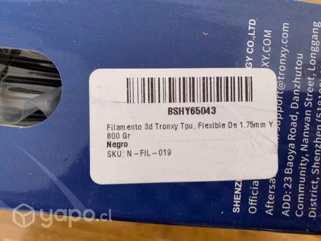 Filamento TPU Sellado para impresión 3D - Imagen 3
