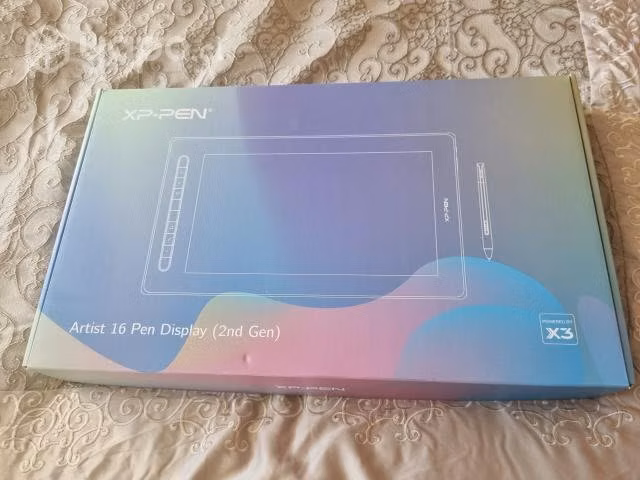 Tableta grafica con pantalla xp-pen