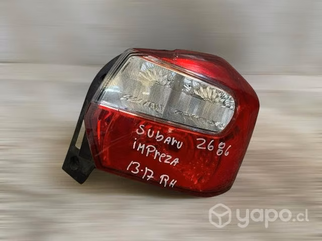 Foco trasero rh subaru impreza 2013 2017