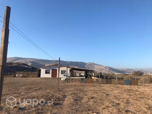 Se Vende Parcela con Casa Piedra Colgada Copiapó