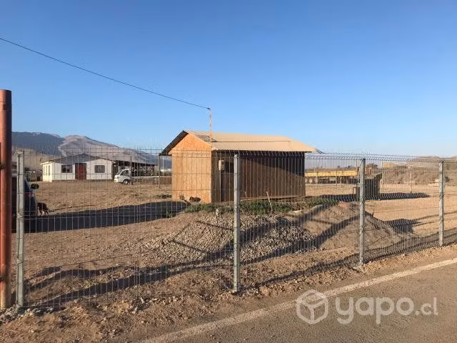 Se Vende Parcela con Casa Piedra Colgada Copiapó
