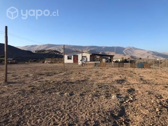 Se Vende Parcela con Casa Piedra Colgada Copiapó