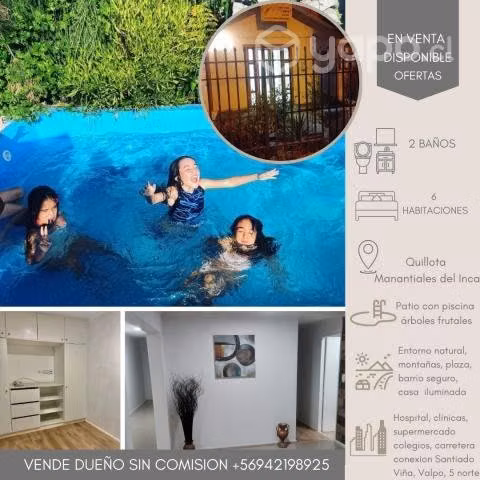 Venta preciosa casa quillota