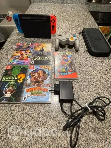 Consola Nintendo Switch mas juegos
