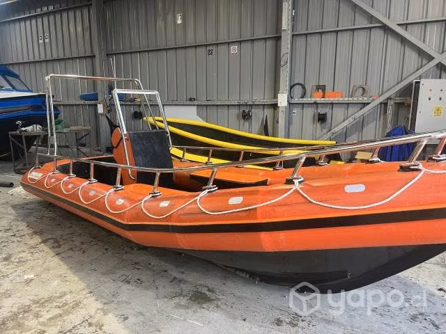 Bote hdpe tipo zodiac 5.6 mt