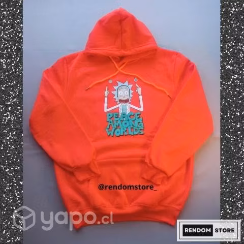 Poleron estampado talla L
