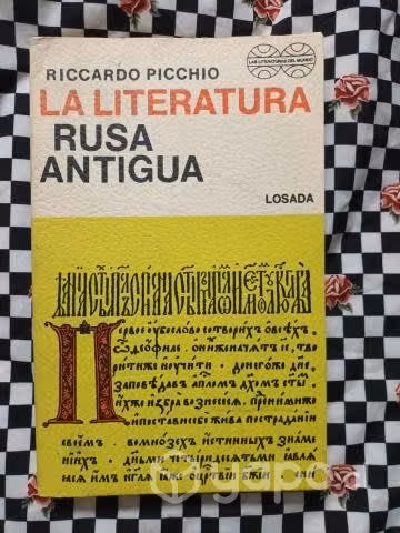 La literatura rusa antigua de Riccardo Picchio