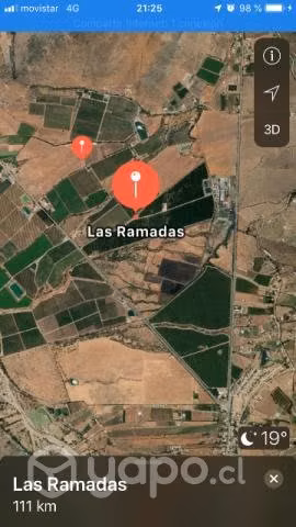 Hermosa parcela agrícola san Julián con las ramada