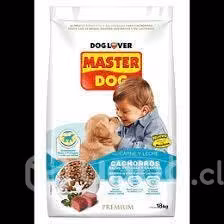 Comida perro cachorro master dog 18 kilos