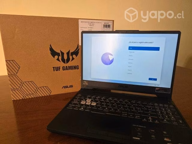 Notebook ASUS TUF FX506 excelentes condiciones