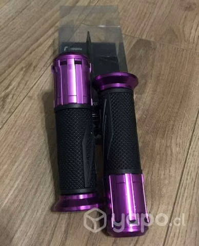 Puño moto morado
