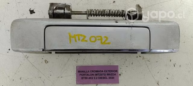 Manilla Crom Ext Portalon (MTZ072) BT50 2.2 2020