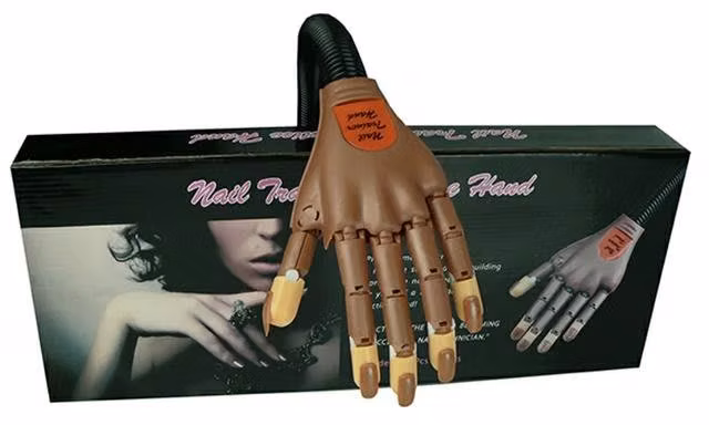 Nail trainer Practice Hand