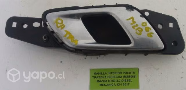 Manilla Inter pta tras der (MZB066) BT50 2.2 2017