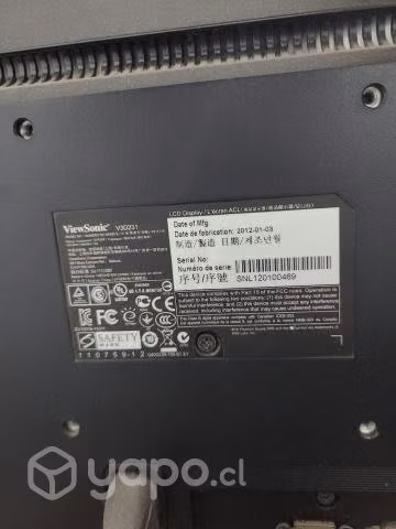 Monitor viewsonic full hd - Imagen 4