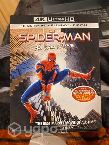 Blu-Ray 4K Spiderman - No Way Home