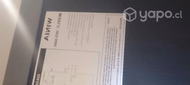 Refrigerador Winia Rfd-344h 242 Lt [usado]
