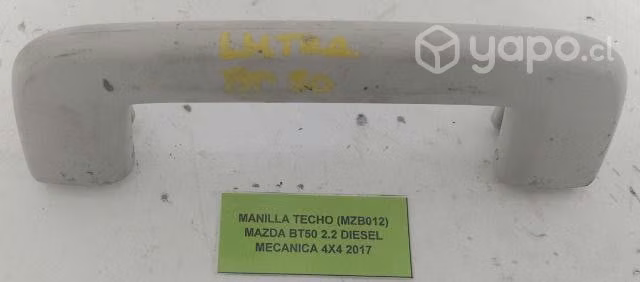 Manilla Techo (MZB012) BT50 2.2 Diesel Mec 2017