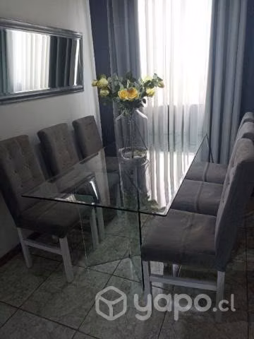 Comedor de vidrio