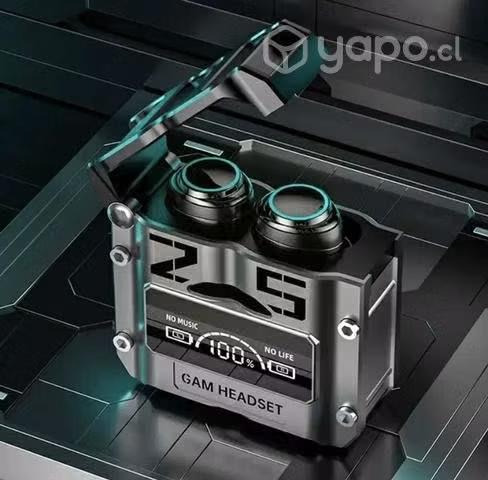 Auriculares estilo futurista