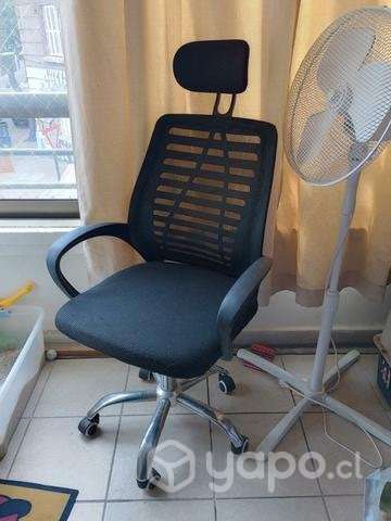 Silla de escritorio ajustable con ruedas - Imagen 2