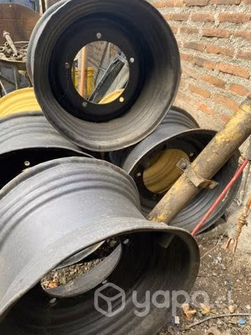 Llanta delantera y trasera manipulador jcb