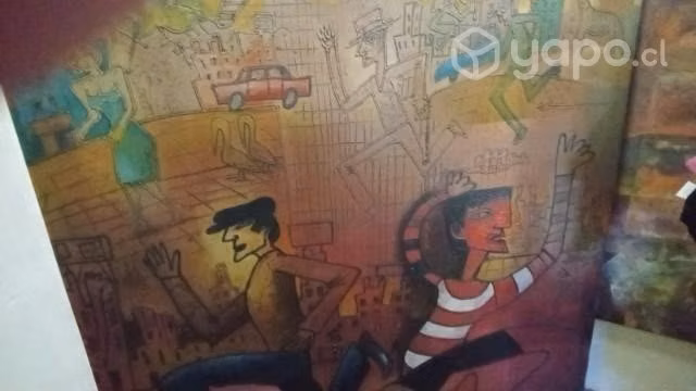 Cuadro original pintor Gooycolea