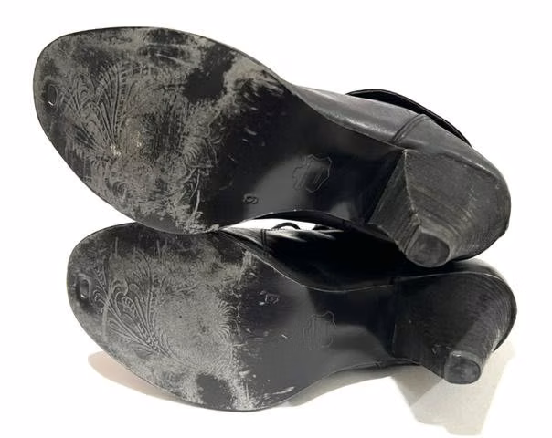 Botín 100% Cuero Marca Mor N*39 Negro - Imagen 6