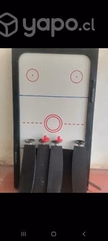 Mesa de hockey de aire funcionando - Imagen 3