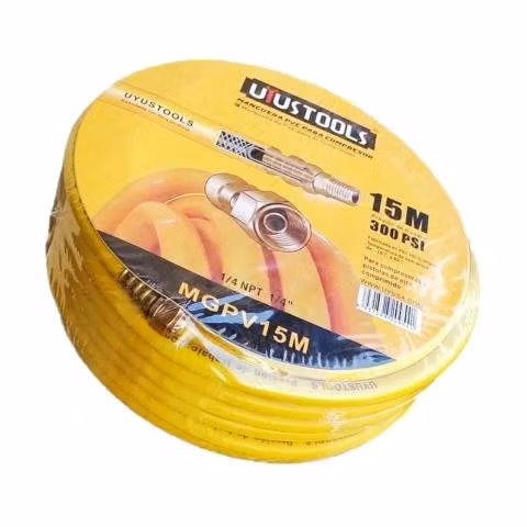 Manguera pvc compresor 15m uyustools