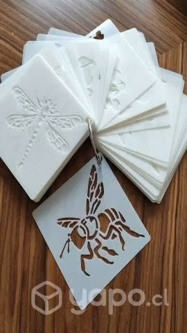 Pack De 60 Plantillas Stencil Ideal Manualidades,