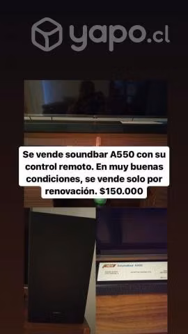 Soundbar A550 Samsung