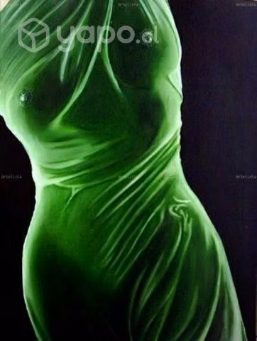 Oleo torso de mujer
