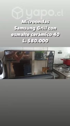 Microondas samsung grill