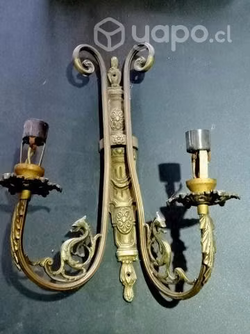 Lamparas de bronce (muro)