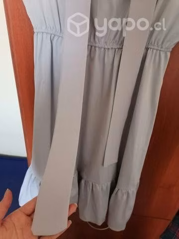 Vestido tono grisáceo - Imagen 3