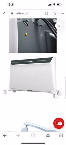 Calefactor kaltemp wally 1500 wifi