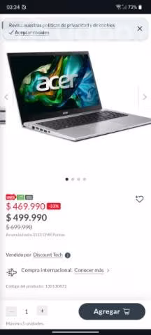 Vendo o permuto Notebook por celular, más a mi fav