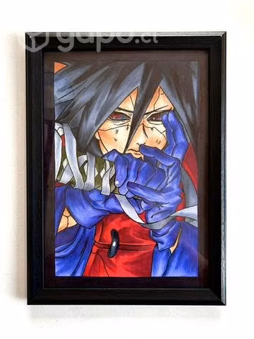 Cuadro madara naruto shippuden