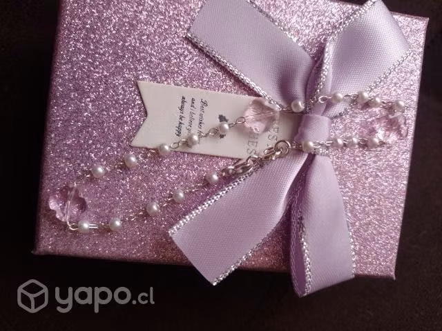 Hermosa pulsera plata 925
