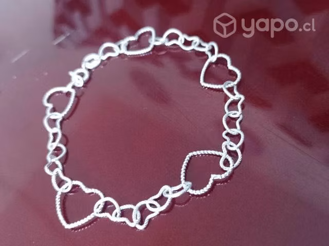 Hermosa pulsera plata 925 - Imagen 2