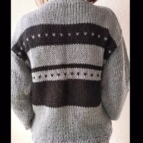Sweater Gray and black - Imagen 3