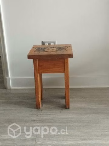 Oportunidas Banca de madera con estampado!