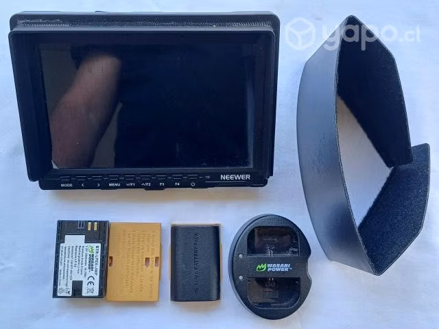Monitor De Video Neewer. Parasol, Baterias, Cargad