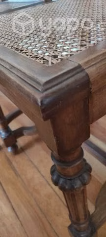 Juego sillas estilo inglés sXIX impecable