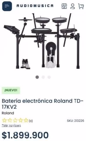 Batería eléctrica modelo TD 17L.