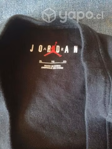 Polera Nike Jordan negra original nueva XL