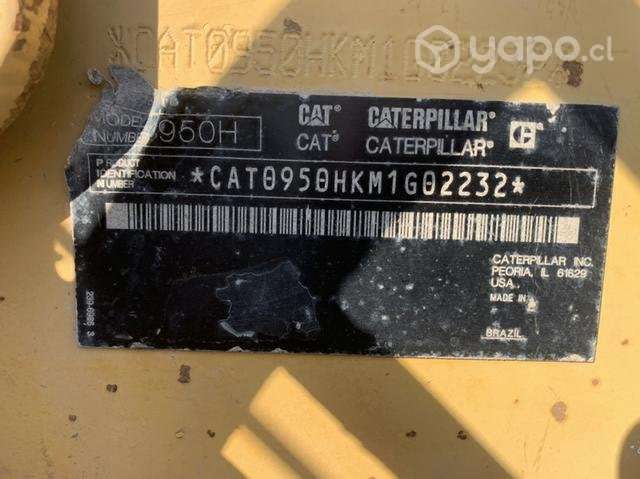 950H cargador Caterpillar, balde impecable estado - Imagen 3