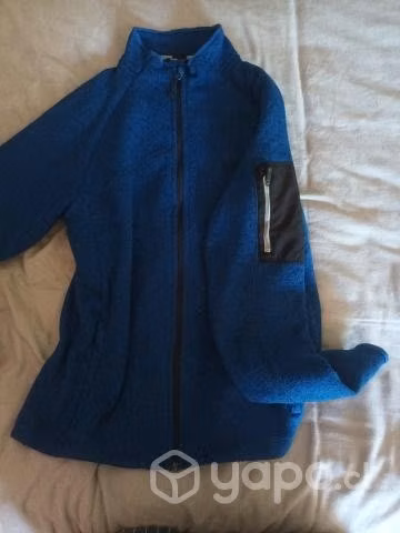 Polar Lippi original azul claro con cierre talla M